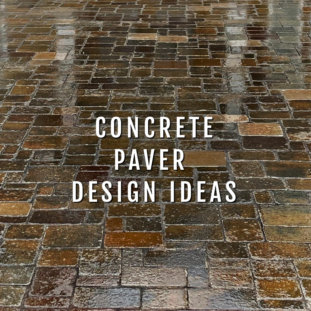 Concrete Paver Design Ideas